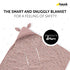 Hauck Snuggle N Dream Blanket - Bambi - Rose